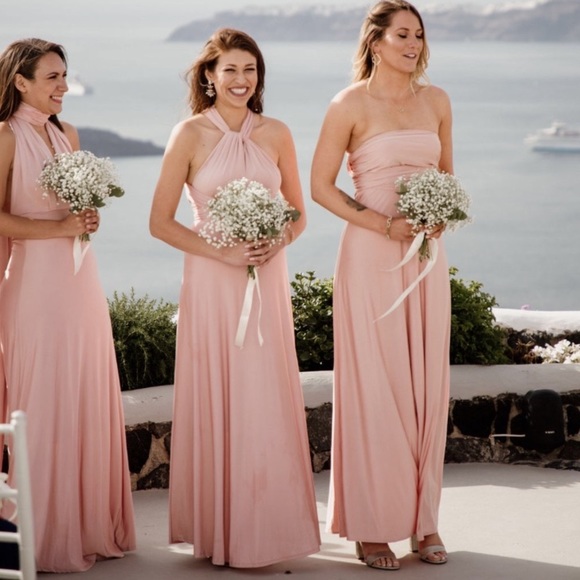 Pink convertible dress - Picture 7 of 12